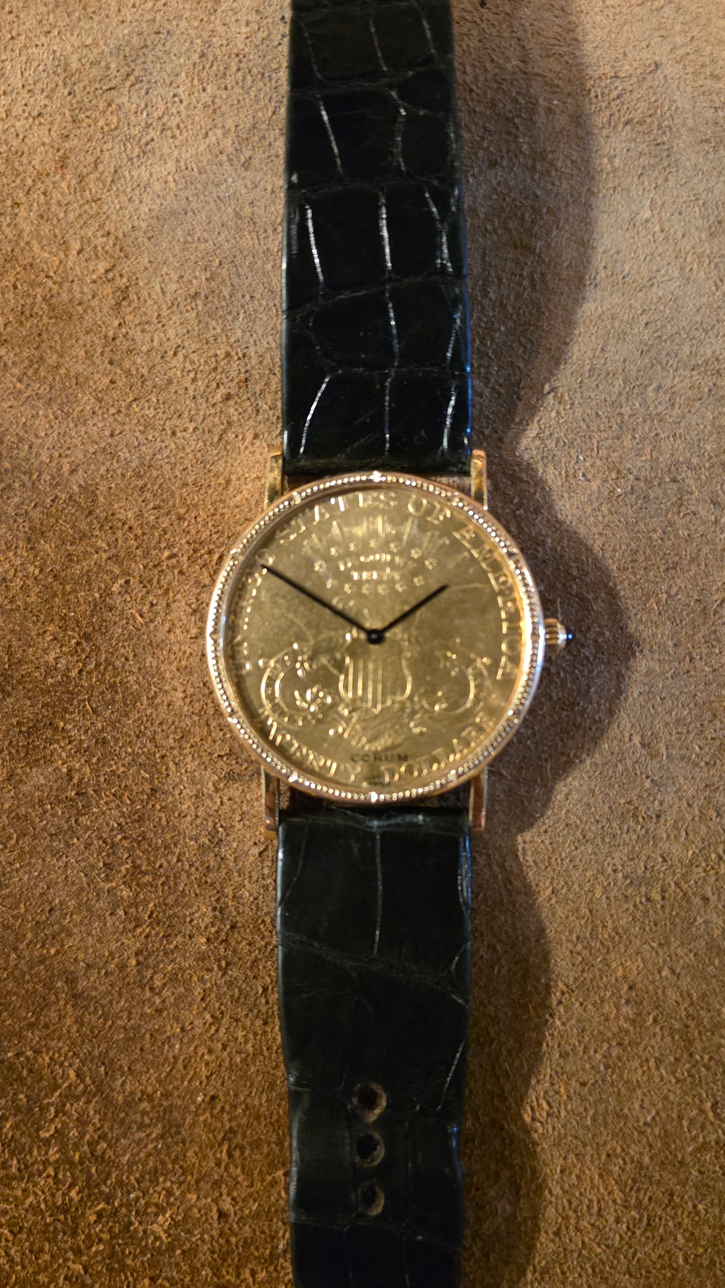 Corum 20 dollar Gold coin watch from the 1990s
