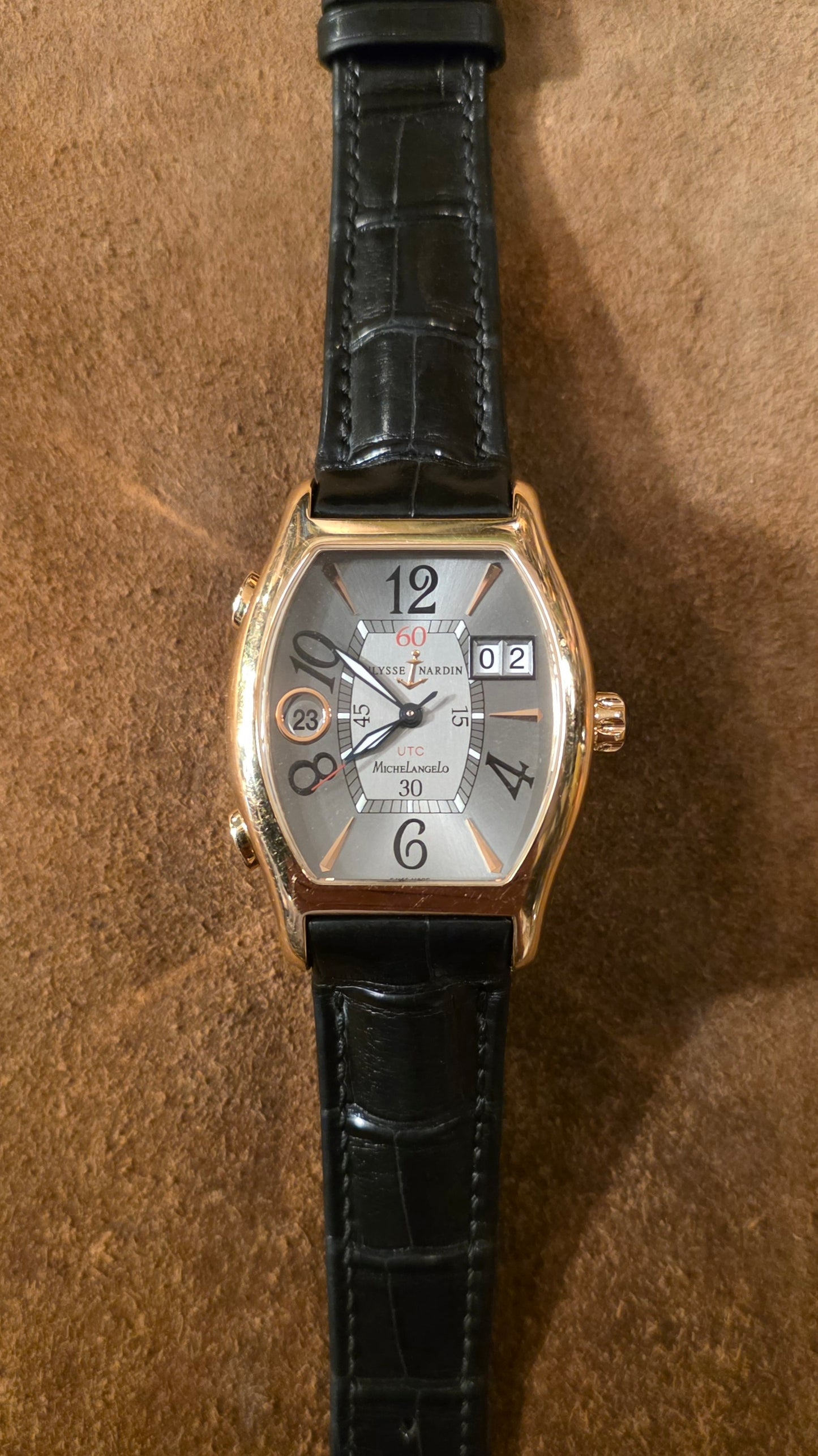 Ulysses Nardin Michelangelo 226 48 UTC watch from the 2000s