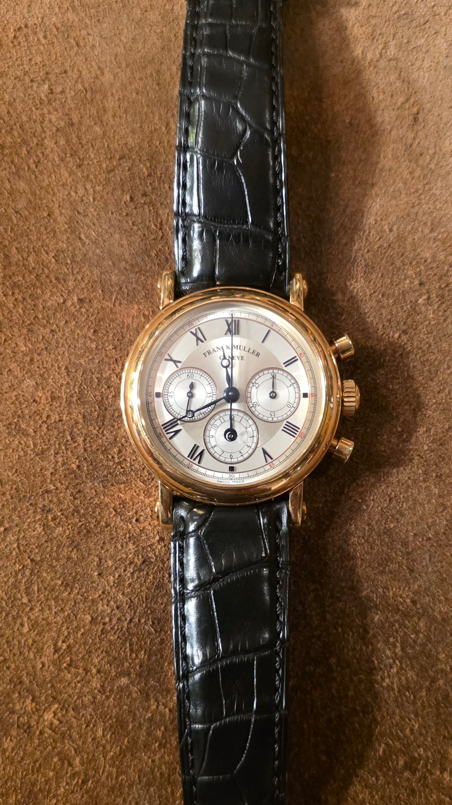 Franck Muller 3870 NA chronograph from the 1990s
