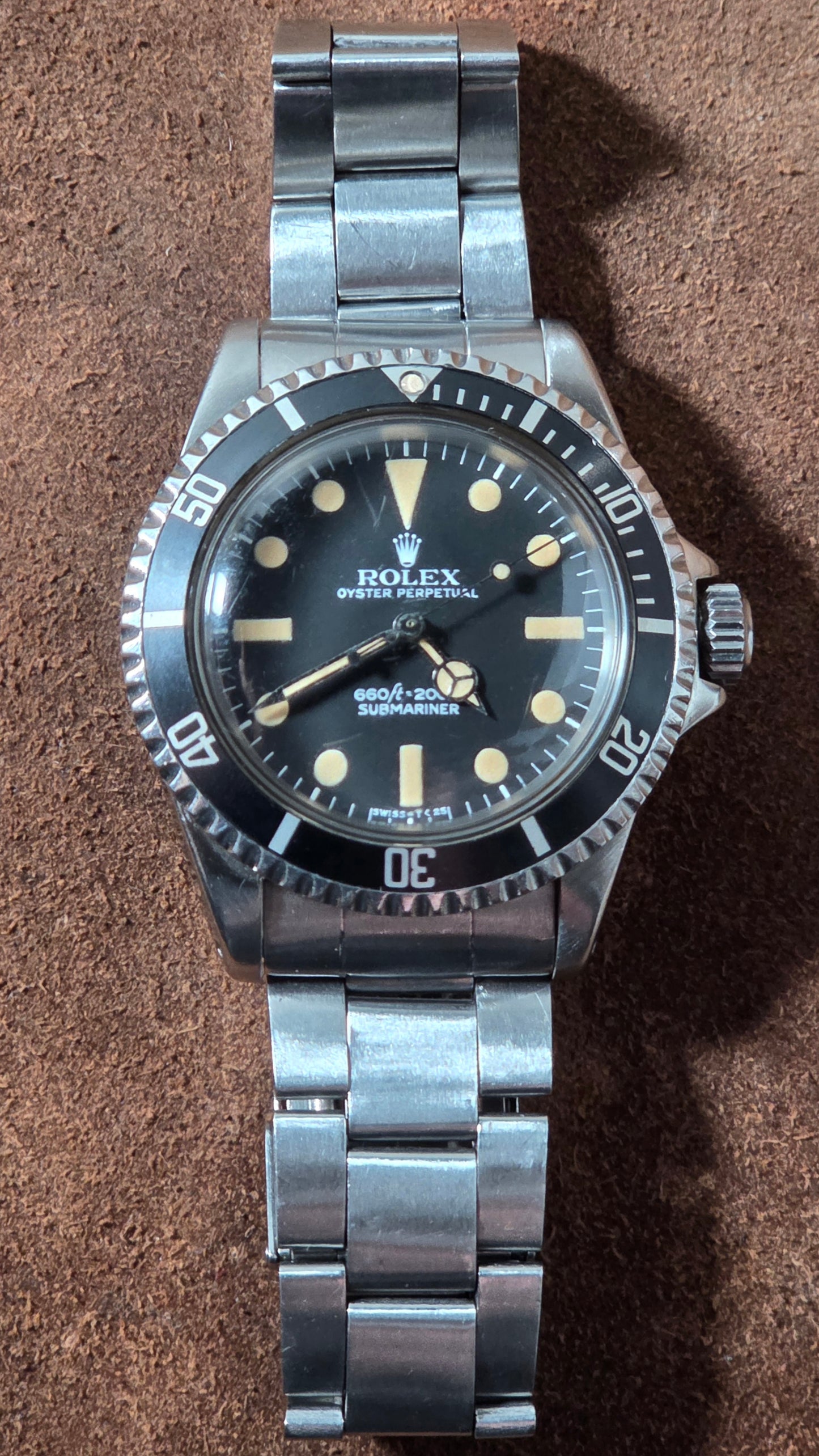 Rolex Submariner 5513 watch from 1966