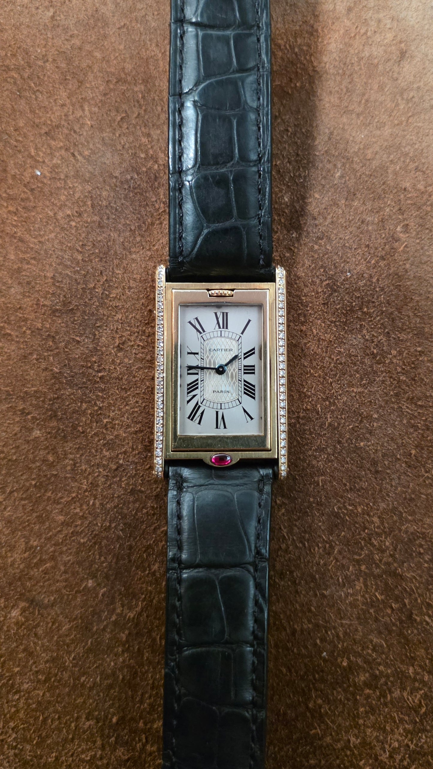 Cartier Basculante 150th Anniversary watch from 1997