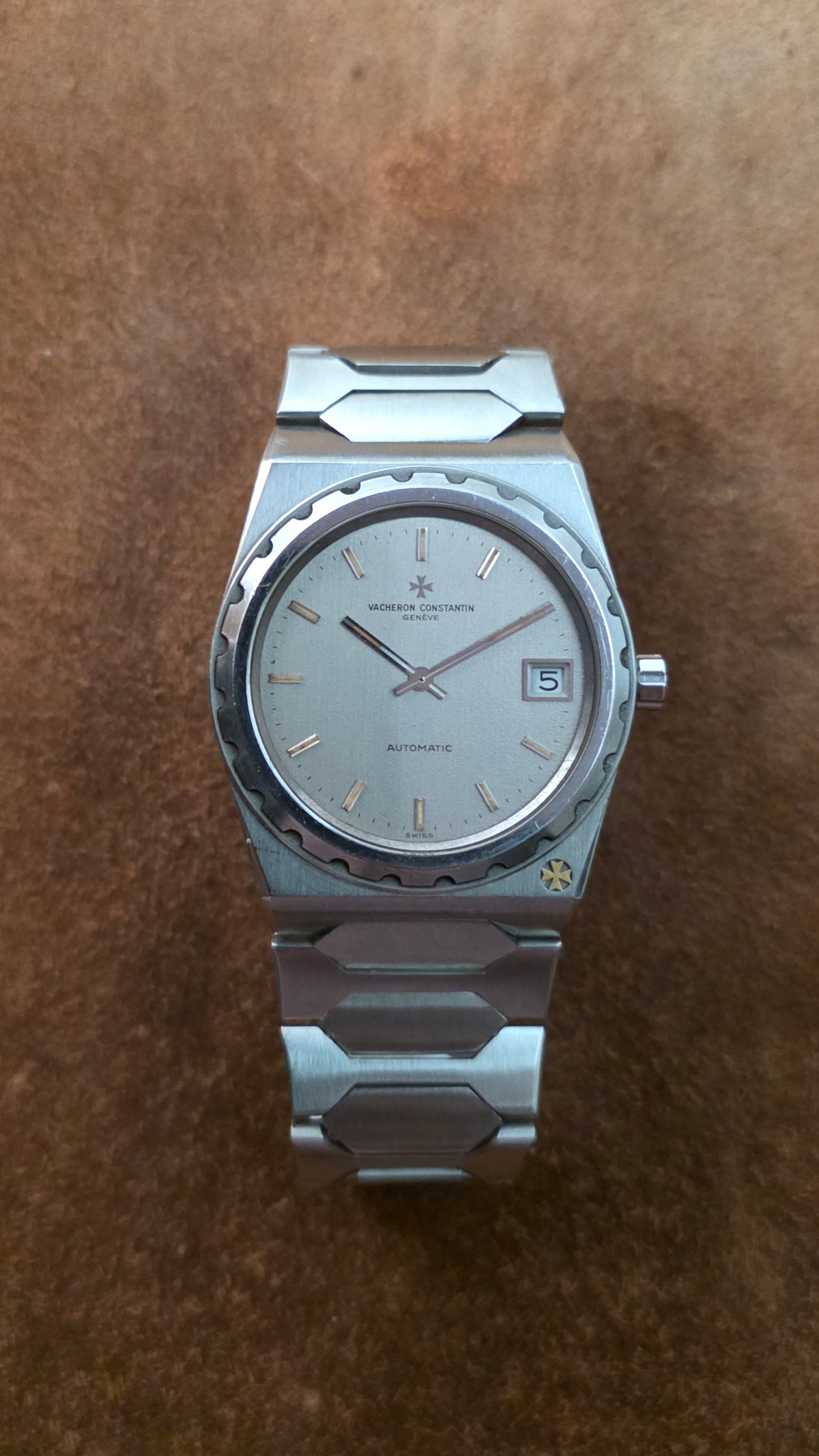 Vacheron Constantin 44018 222 steel watch from the 1970s