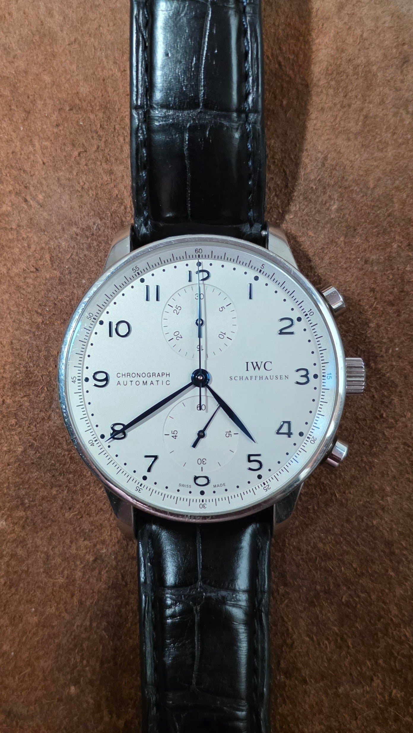Iwc Portugieser IW3714 Chronograph watch from the 2000s
