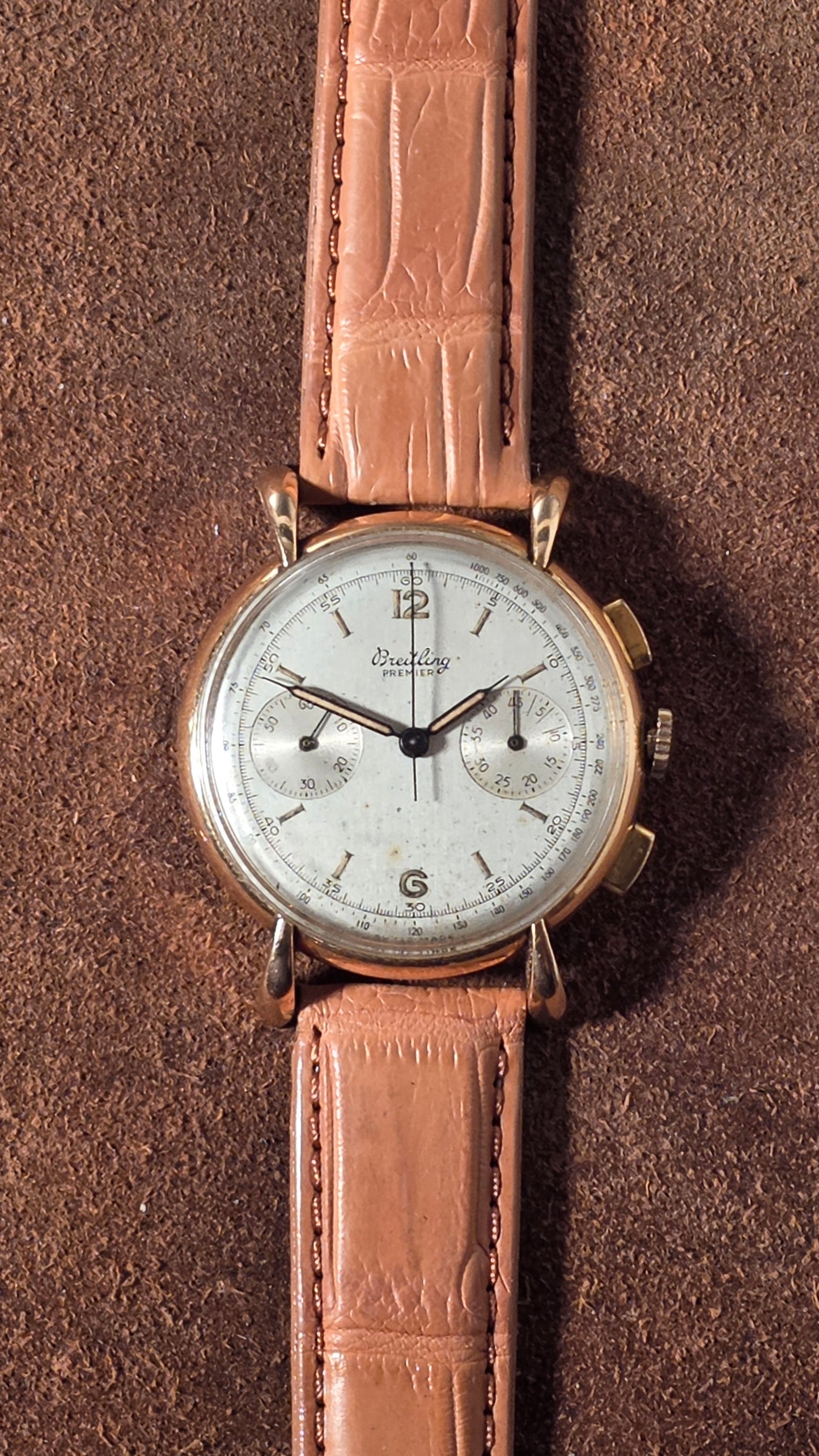 Breitling Premier 778 Chronograph watch from the 1940s