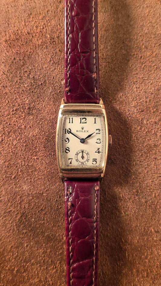 Rolex 2387 Dress watch from the 1930s.