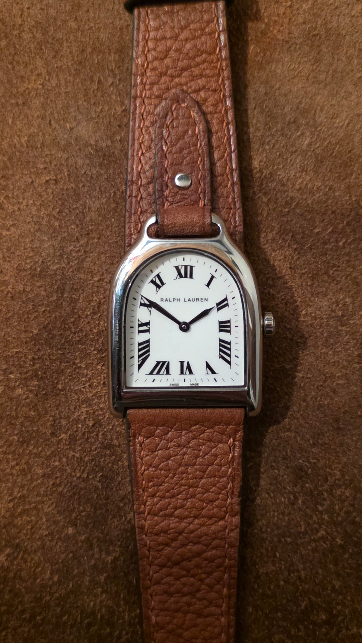 Ralph Lauren Stirrup Petite watch current line
