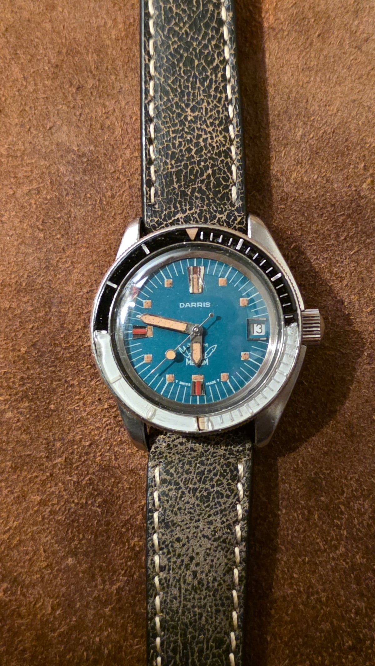 Darris skin diver watch from the 1960s