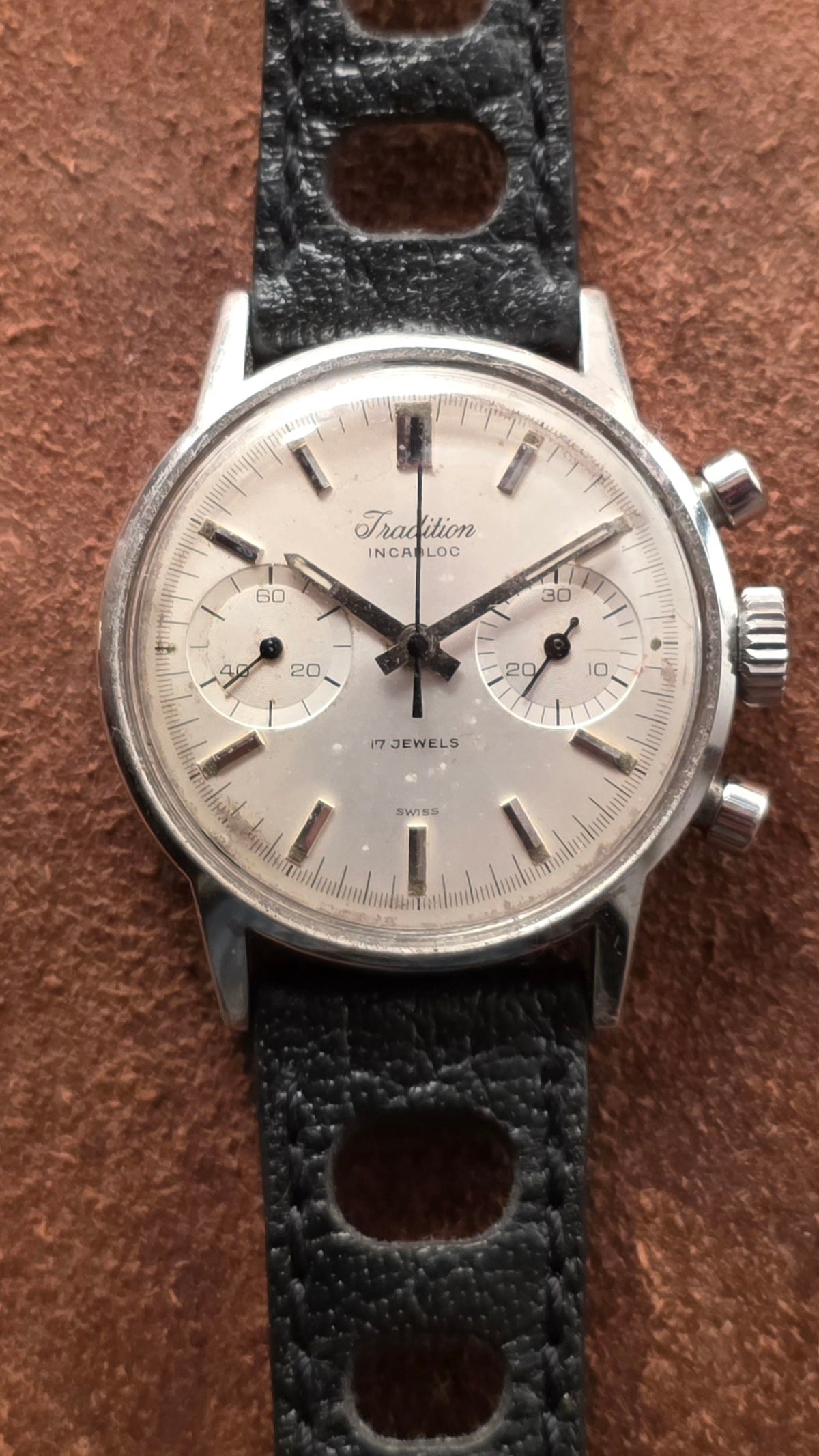 Tradition 73323 by Heuer for Sears watch from the 1960s
