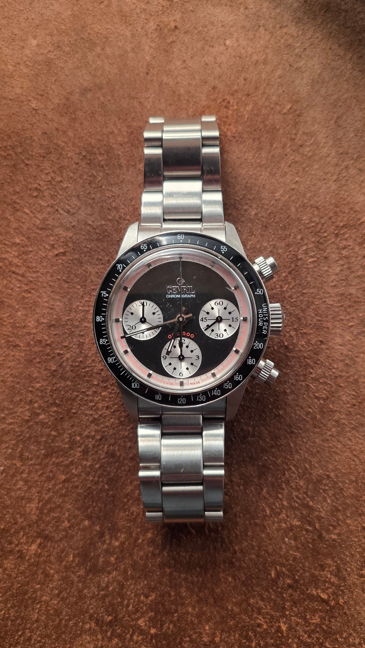Gevril Tribeca Chronograph watch from the 2000s.