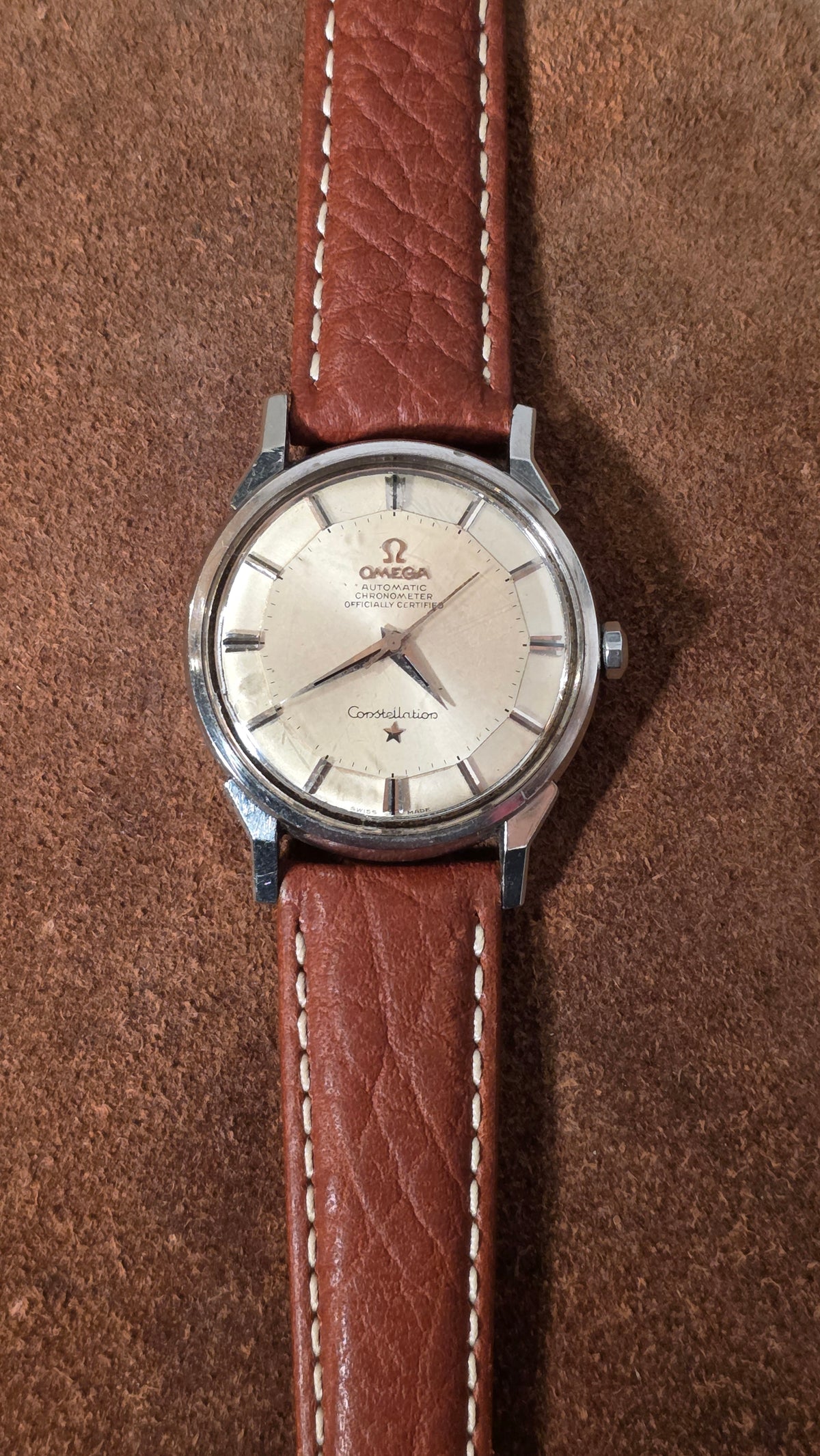 Omega Constellation Pie Pan watch from the 1950s