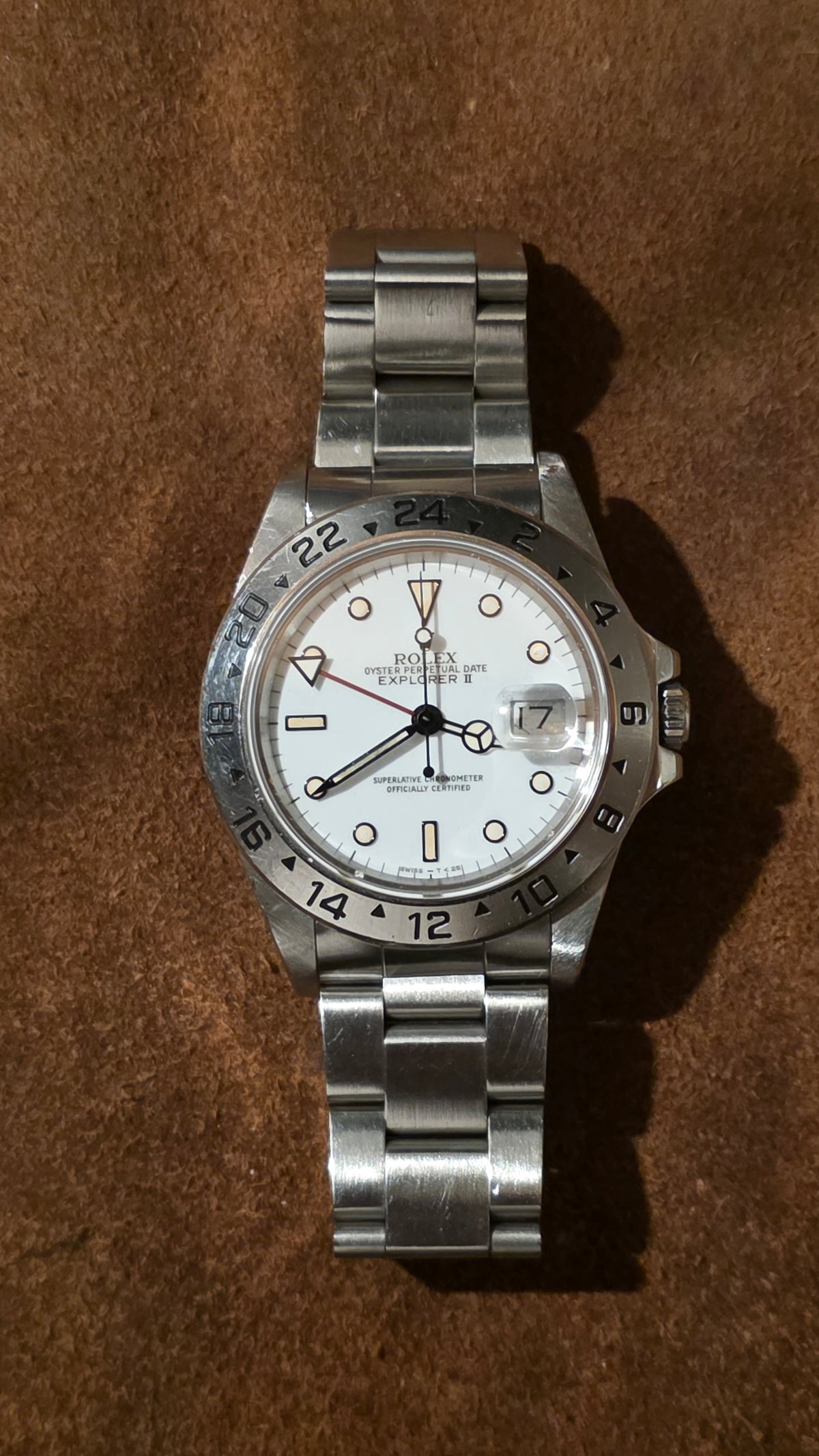 Rolex 16570 Explorer II watch from 1990