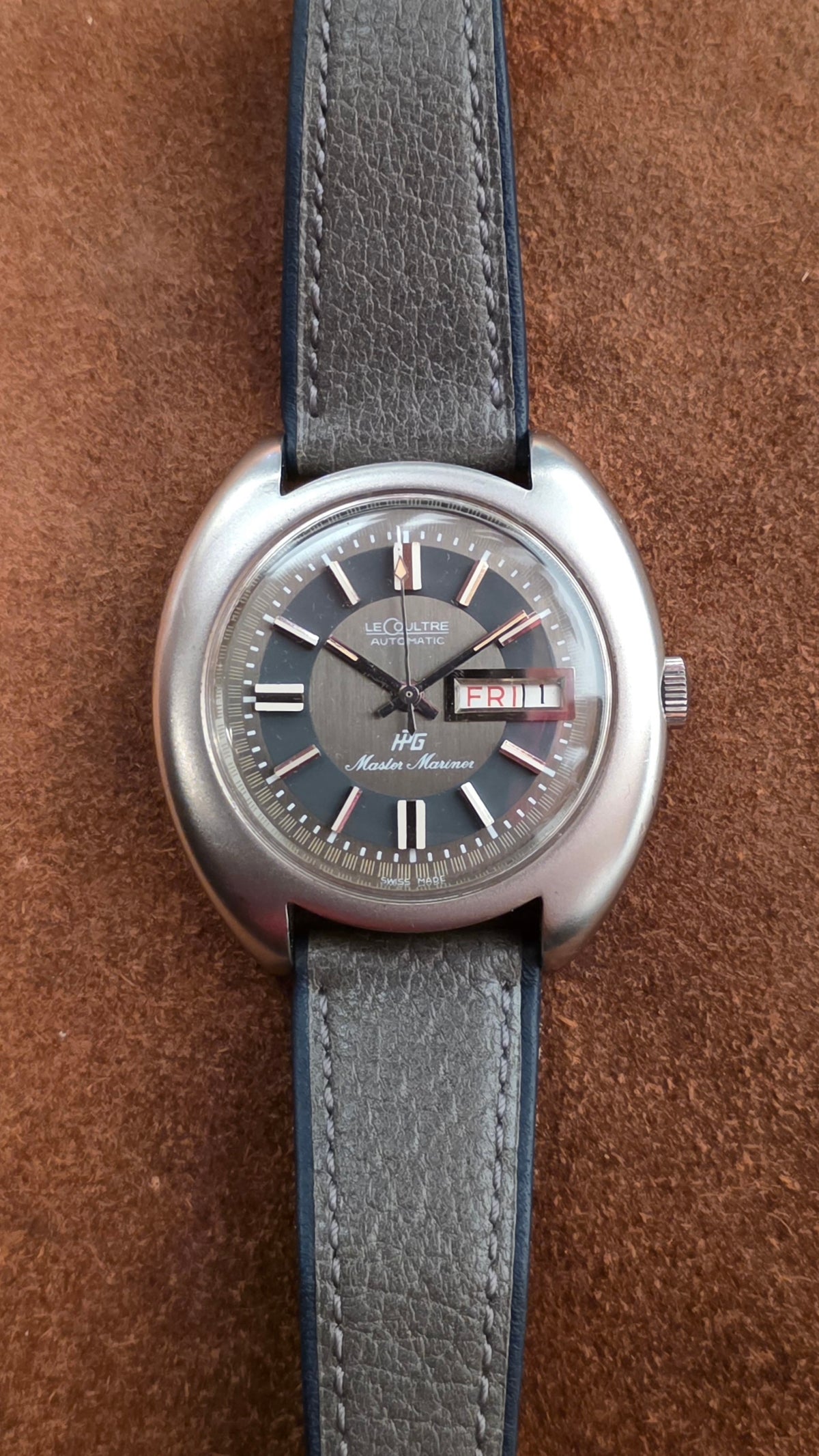 Lecoultre Master Mariner HPG watch from the 1970s