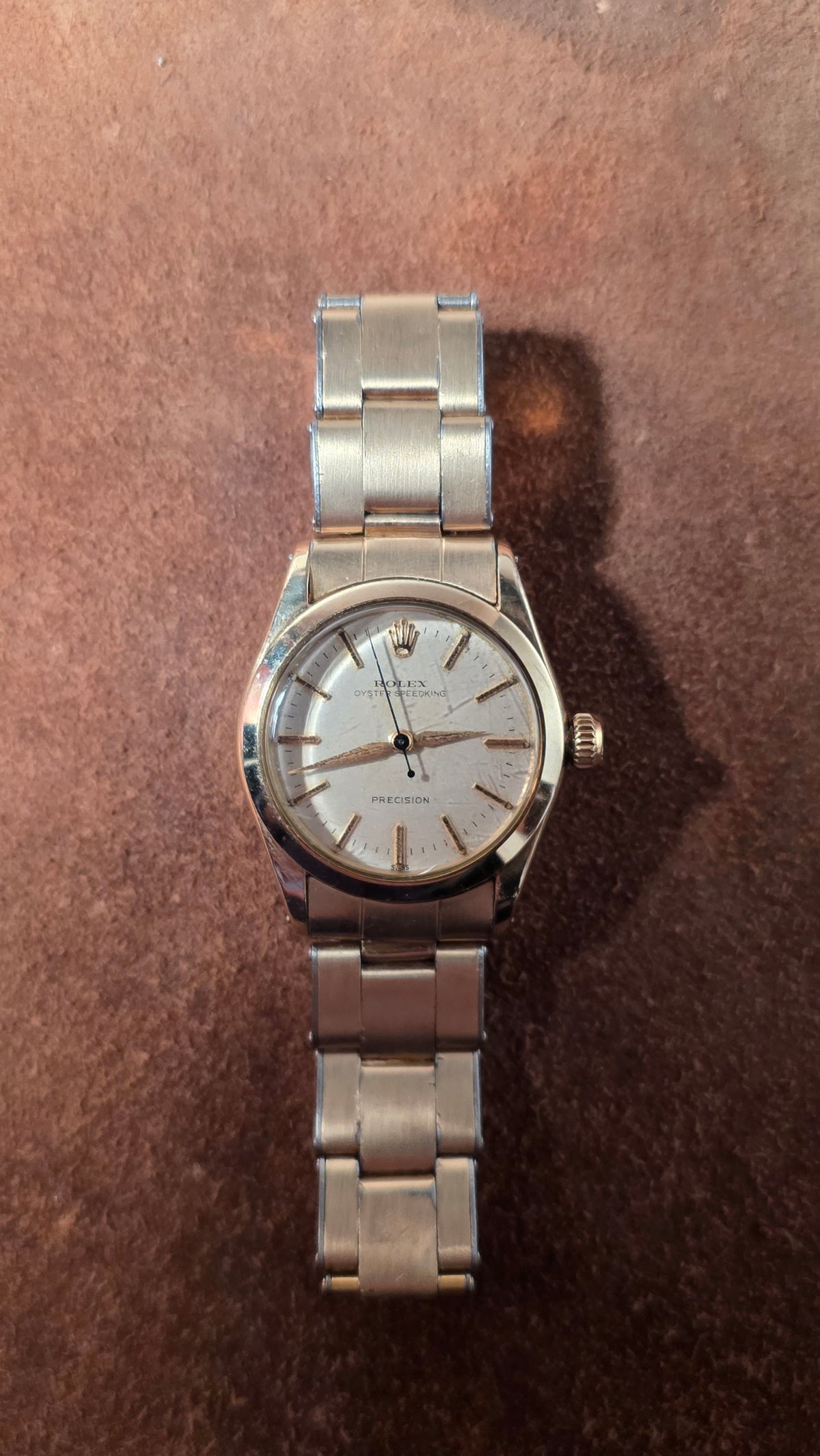 Rolex Speedking 6418 watch from 1967