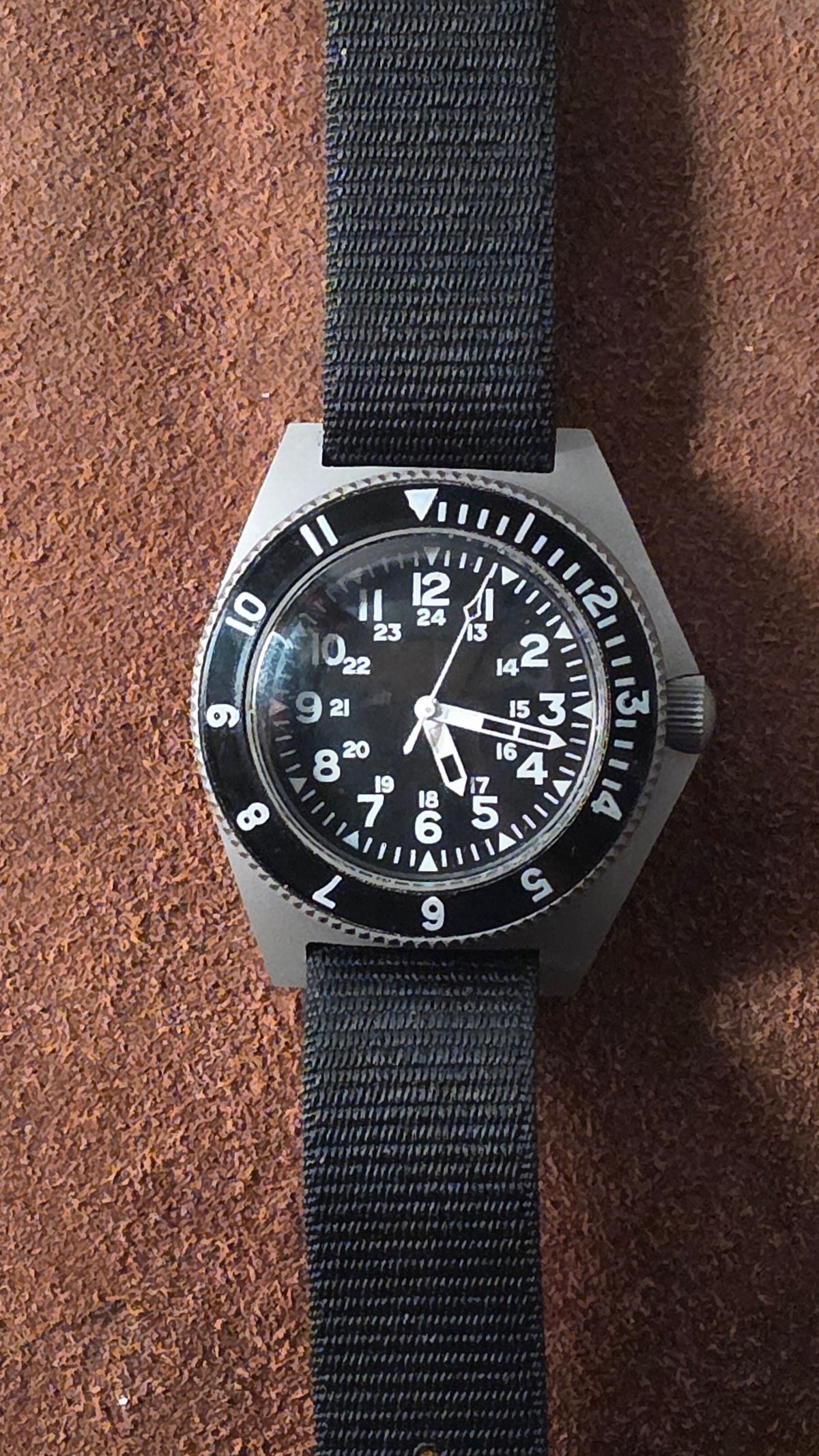 Benrus Type II Prototype  watch from the 1970s