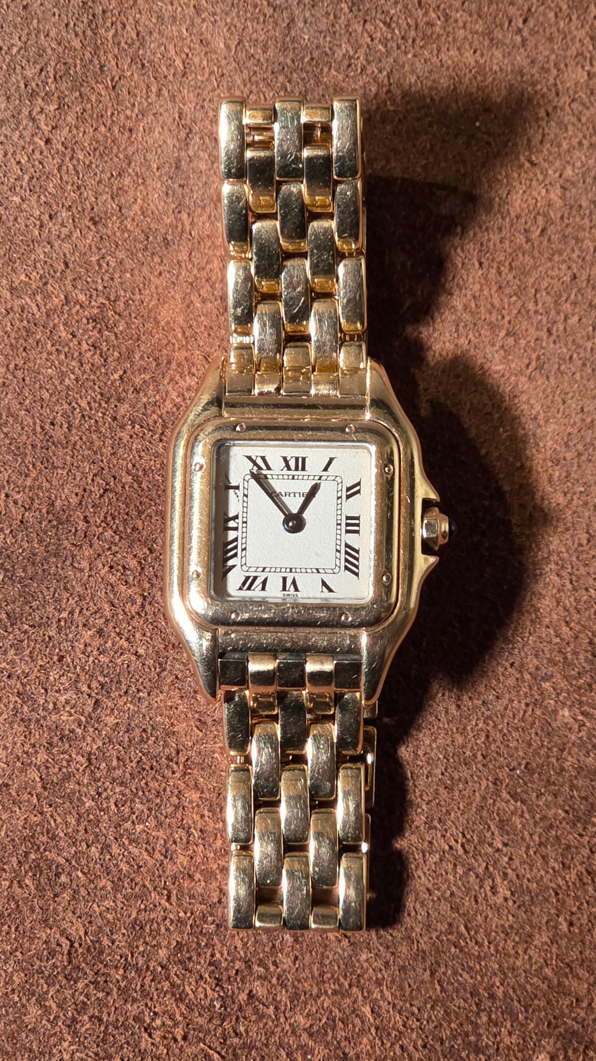 Cartier Panthere full gold watch from the 1990s