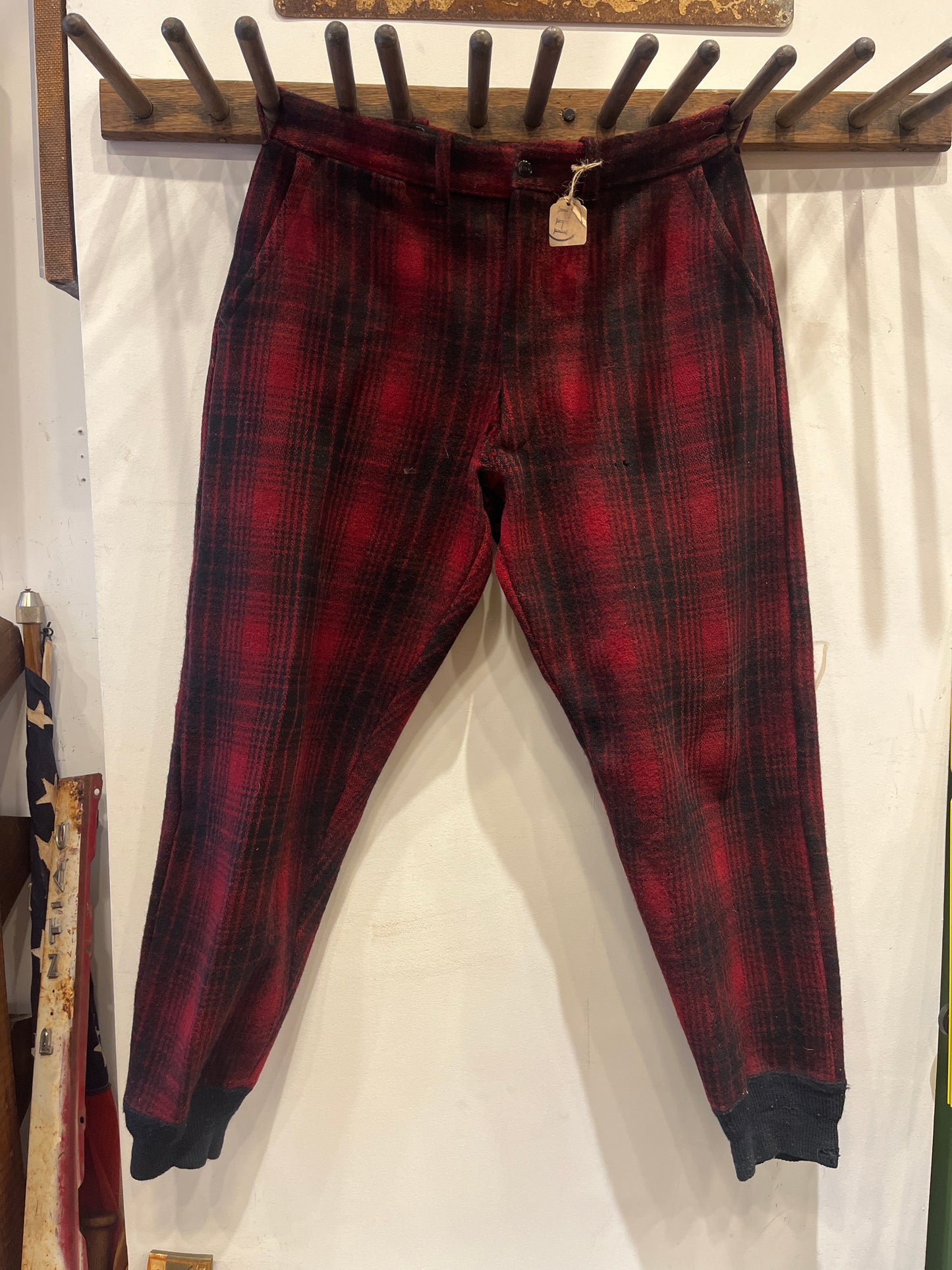 H.W. Carter & Sons 100% Wool Flannel Trouser