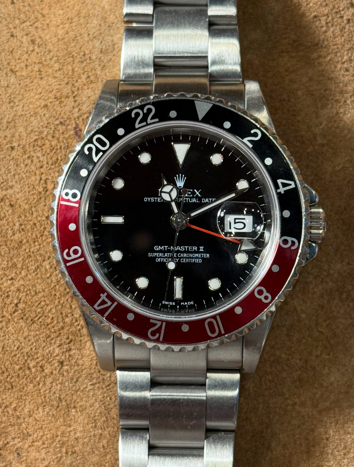 Rolex Gmt 16710 Coca Cola Watch from 2005