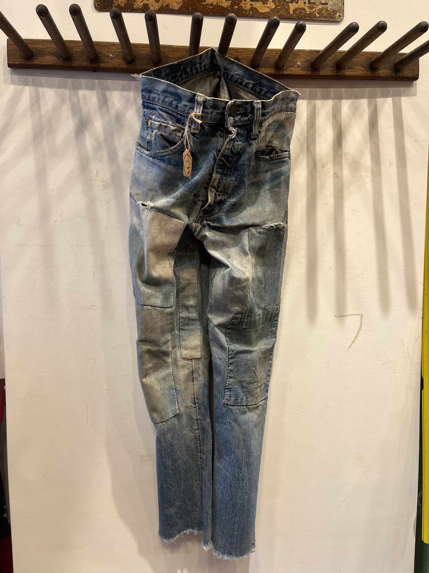 Vintage Levi 501 patched