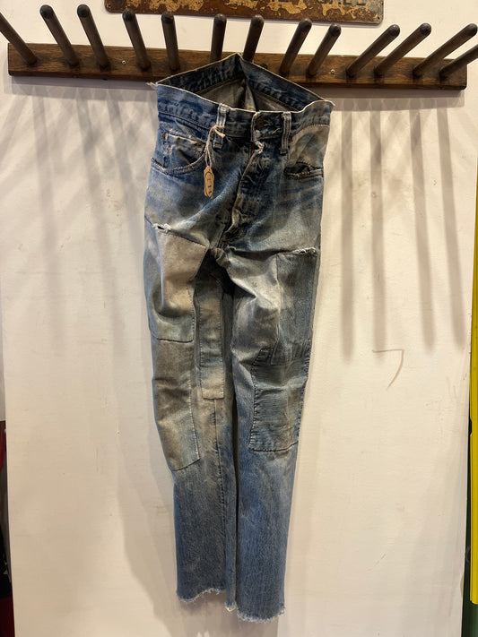 Vintage Levi 501 patched