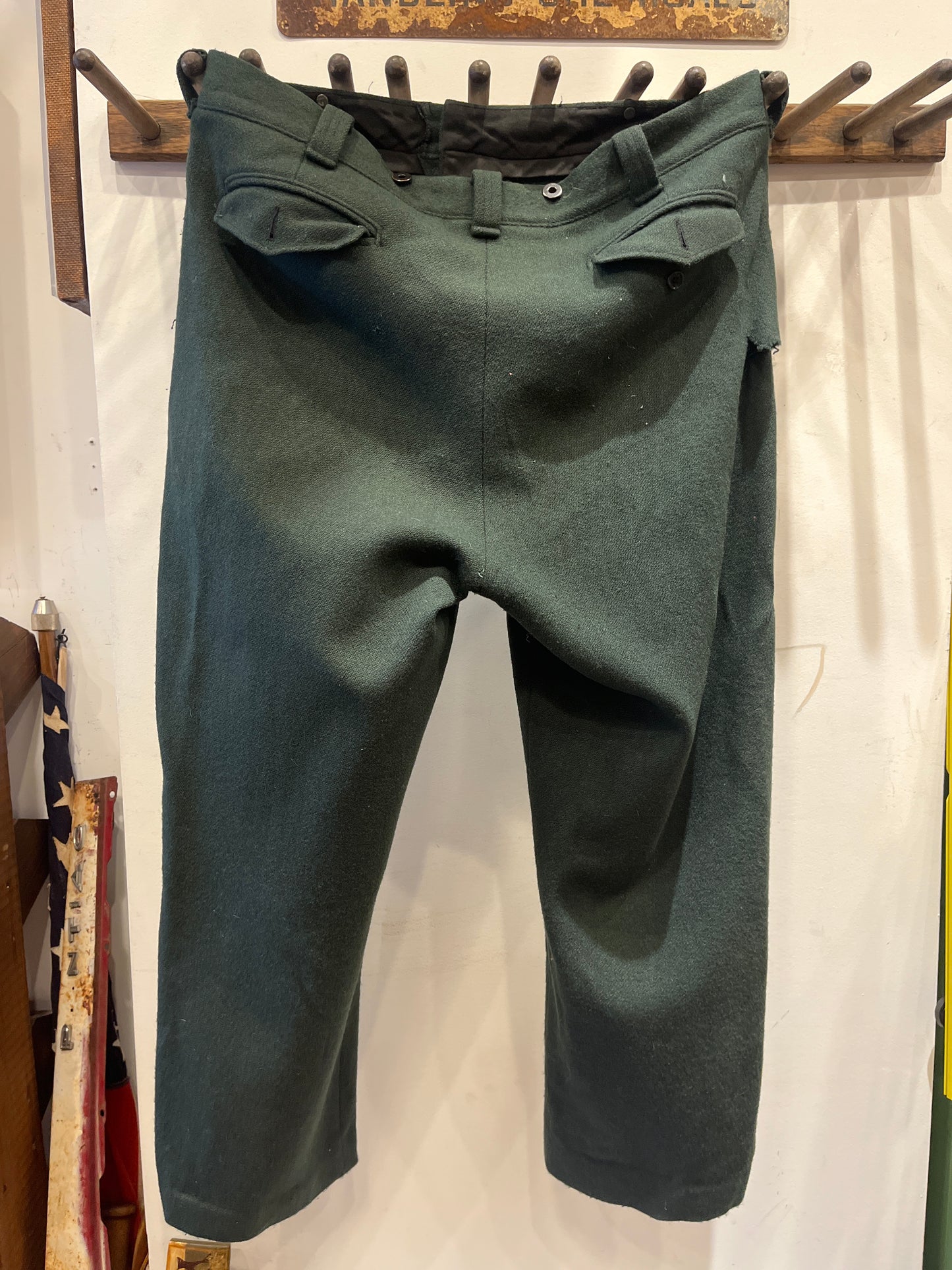 Woolrich Wool Flannel Hunting Trousers