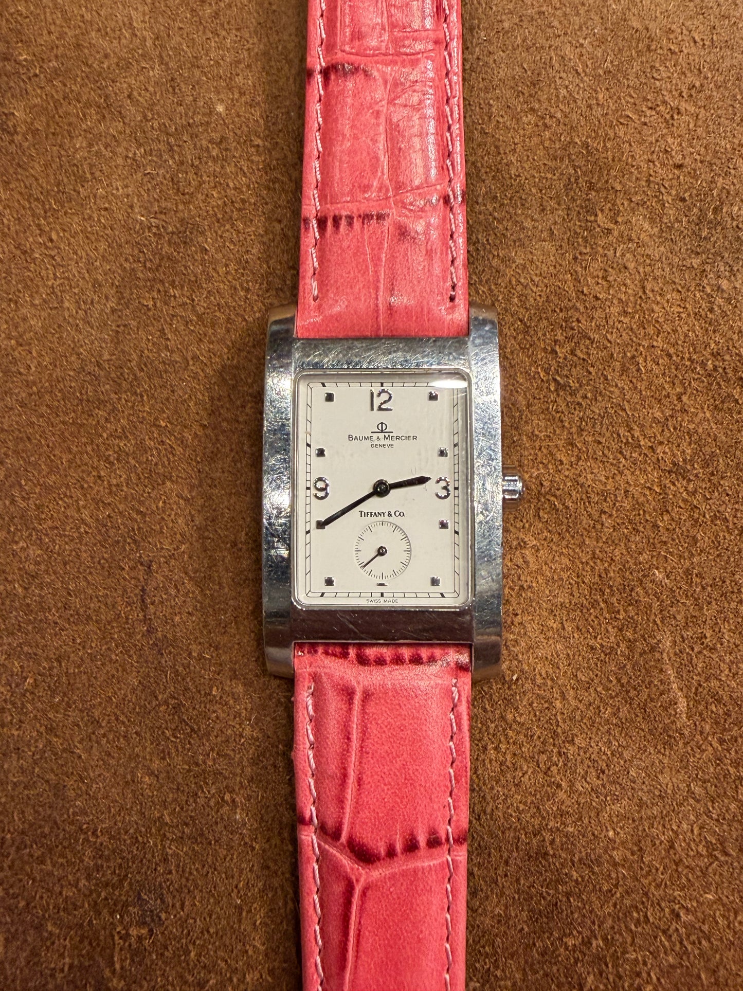 Baume and Mercier Hampton watch for Tiffany and Co Ref MV045063 from the 1990s