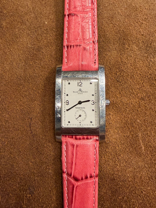 Baume and Mercier Hampton watch for Tiffany and Co Ref MV045063 from the 1990s