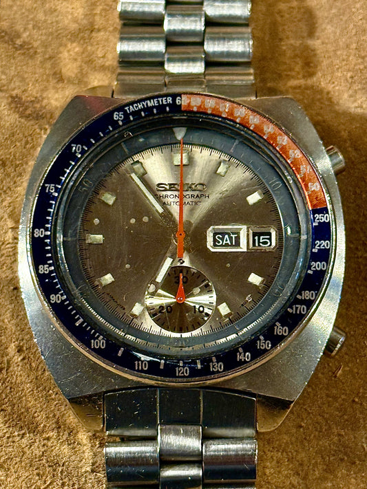 Seiko Pogue watch from the 1970s