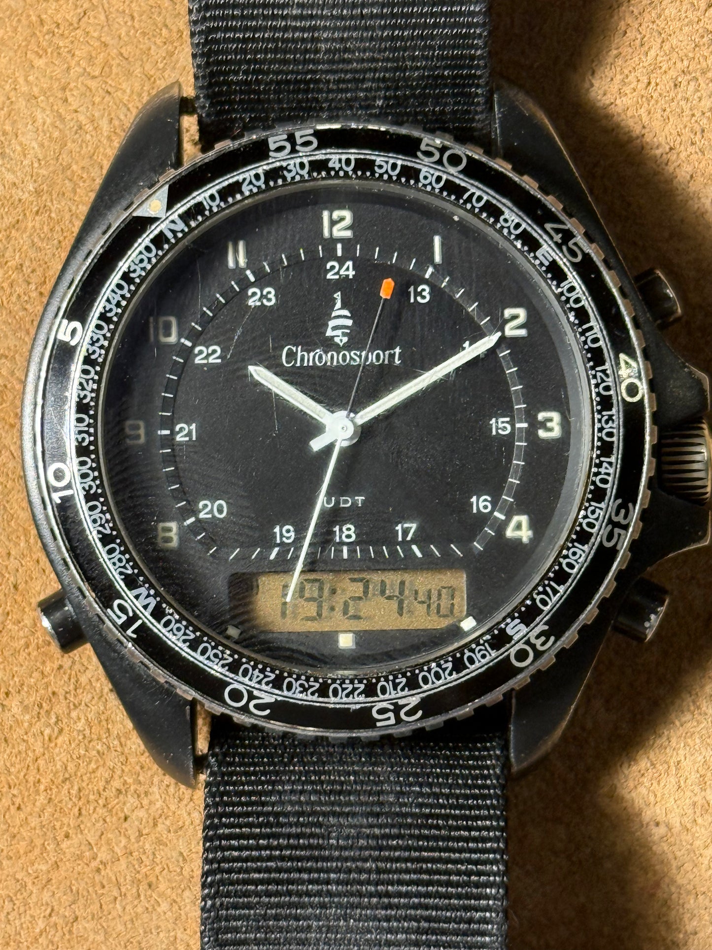 Chronosport UDT Watch from the 1980s.