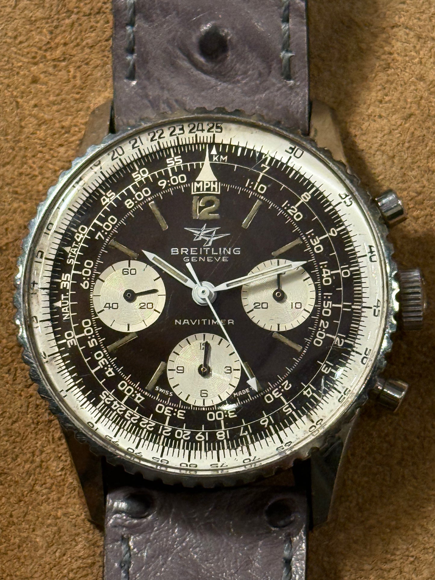 Breitling Navitiner 806 vintage watch from 1963