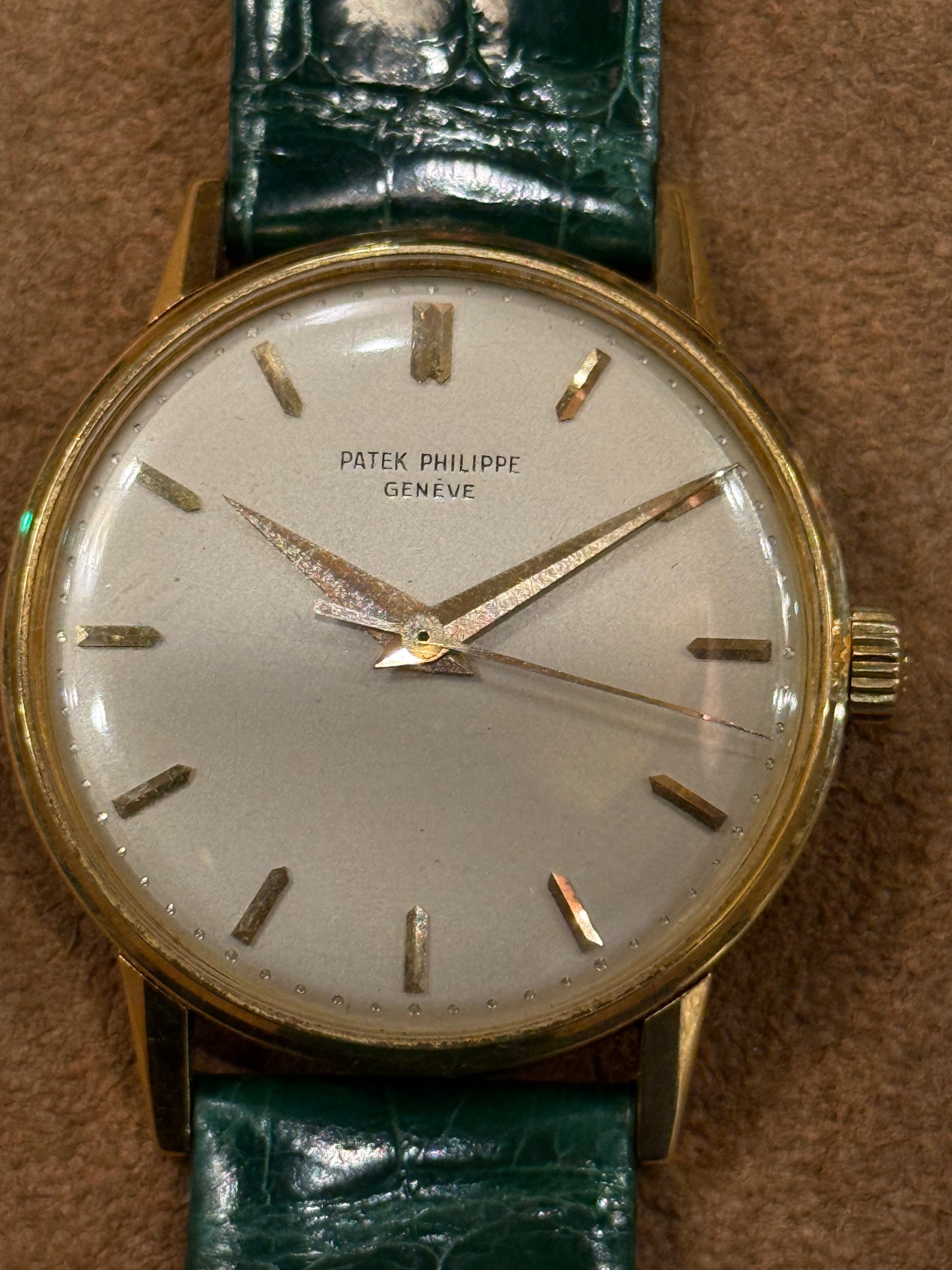 Patek Philippe 3411 watch from the 1960s.