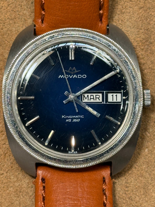 Movado Kingmatic watch from the 1970s