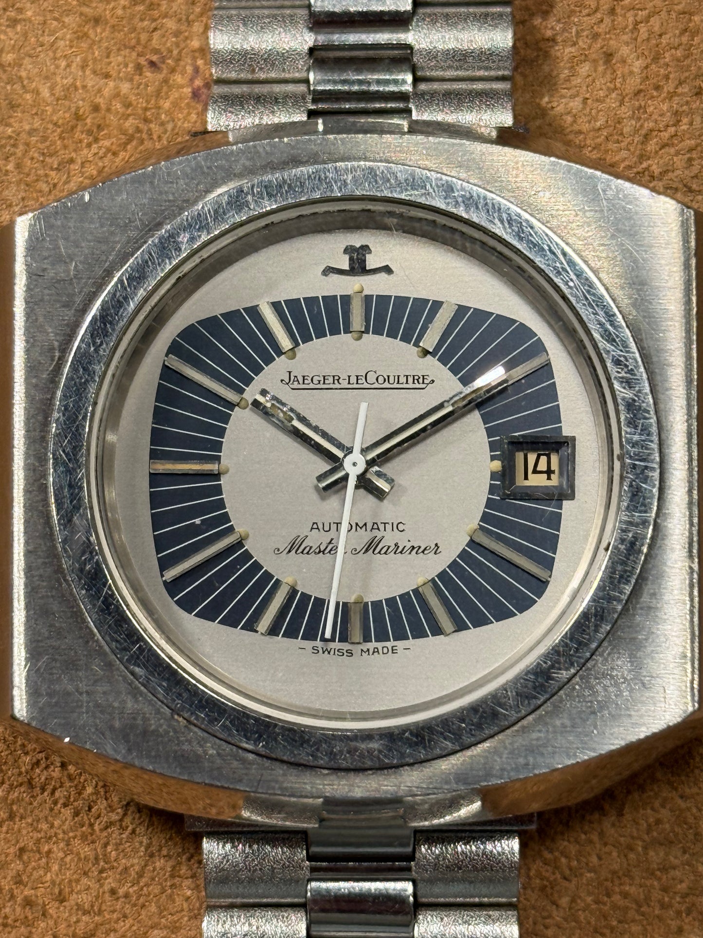Jaeger Lecoultre master Mariner hammer head watch from the 1970s