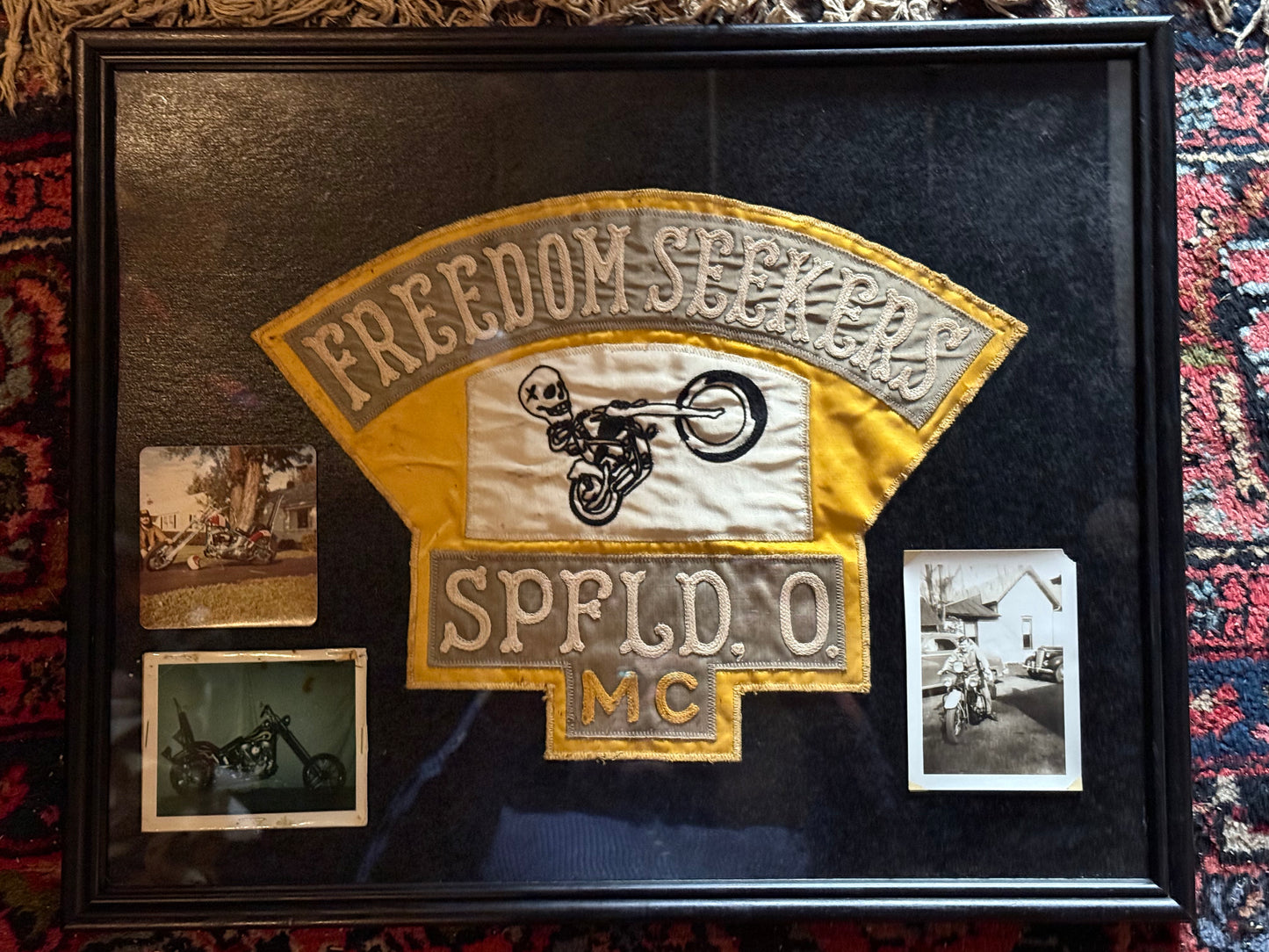 Freedom seekers Mc presentation piece from the 1960s: