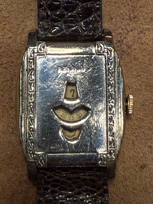 Benrus Jump hour watchfrom the 1920s