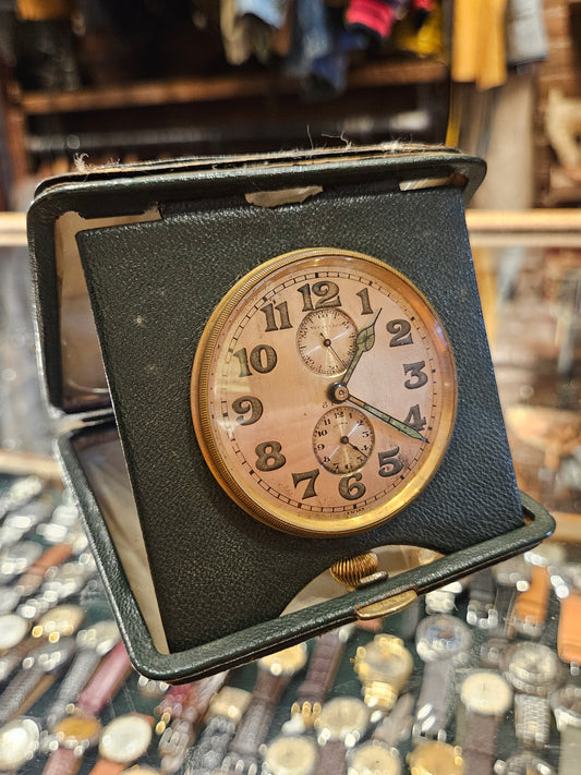 Tiffany and Company 8 day travel clock Alarm from the 1930s